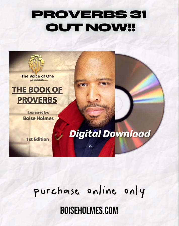 Book of Proverbs - 31 Tracks -Read by Boise Holmes | Meditation Series
